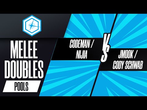 codeman / Nijia vs Jmook / Cody Schwab - Melee Doubles Pools Winners Quarter-Final - Shine 2023