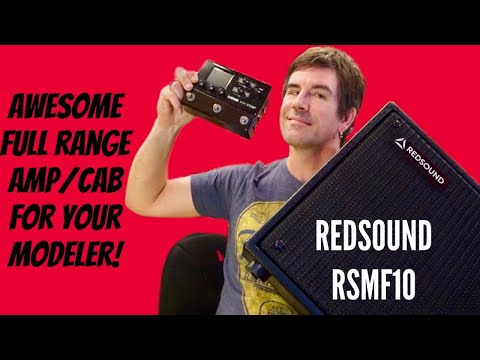 Red Sound MF-10 Passive FR/FR Speaker Cabinet Black image 6
