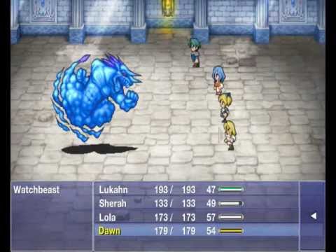 Final Fantasy Dimensions [iPhone] Boss 3 - Watchbeast (2nd fight)