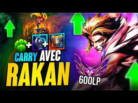 Apprendre à CARRY avec Rakan ! Tous les TIPS d'un MASTER 600LP ! (Ft Louwie)