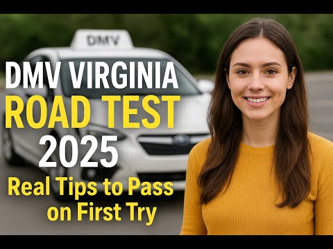 DMV Virginia Road Test 2025 – Watch This BEFORE You Take the Test!