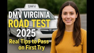 DMV Virginia Road Test 2025 – Watch This BEFORE You Take the Test!