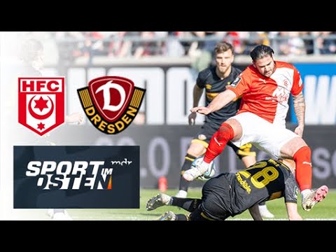 Hallescher FC feiert Heimsieg gegen kriselndes Dynamo Dresden | MDR