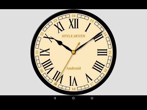 Classic Analog Clock-7 Video