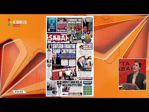 KIBRIS'TA SABAH - GAZETE MANŞETLERİ