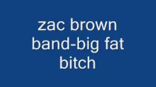 zac brown band-big fat bitch