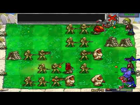 Plants Vs Zombies Metal Slug Edition Level 1/10