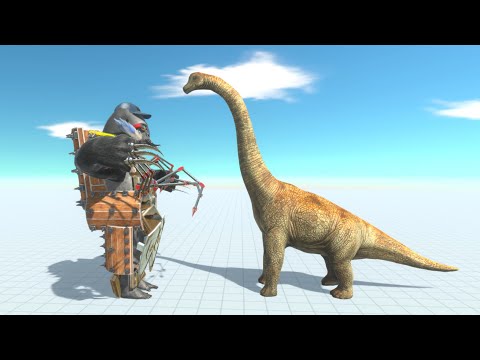 CRAZY KONG MAN vs EVERY UNIT - Animal Revolt Battle Simulator