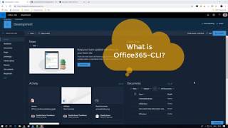 Introduction To Office 365 CLI And How To Use It
