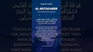 Download lagu Asmaul Husna, Al-Mutakabbir ( Maha Pemilik Segala Keagungan ). mp3