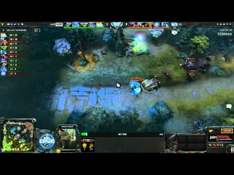 Evil Geniuses vs North American Rejects Game 2 - ESL One Dota 2 Playoffs - TobiWan & Capitalist