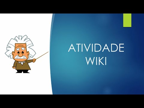 Introdução à Plataforma Moodle - Utilizando a Atividade Wiki