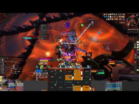 Liquid vs Echo of Neltharion Mythic World First - Holy Priest PoV
