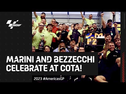 VR46 toast another weekend to remember 🎉 | 2023 #AmericasGP 🇺🇸 UNSEEN