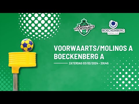 Topleague Korfbal: Voorwaarts/Molinos A - Boeckenberg A