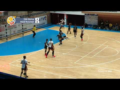 Cele mai tari faze ale meciului CSM Slatina - CS Rapid București, etapa a 16-a.