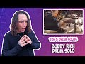 Hard Rock Drummer Reacts to Buddy Rich’s INSANE Speed & Control!🥁 (Top 5 Solos #2)