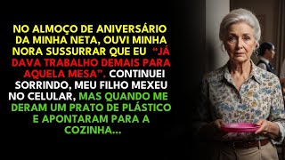 NO ANIVERSÁRIO DA MINHA NETA, OUVI QUE EU “DAVA TRABALHO DEMAIS” — ATÉ ME MANDAREM PARA A COZINHA…