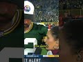 Aaron Rodgers sounds RELIEVED after packers win in OT? #shorts