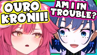 Things got 'serious' when Raora used Kronii's full name