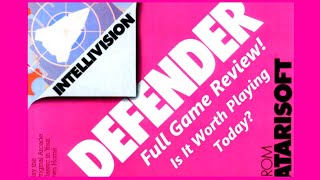 Defender Intellivision Review The No Swear Gamer Ep 832