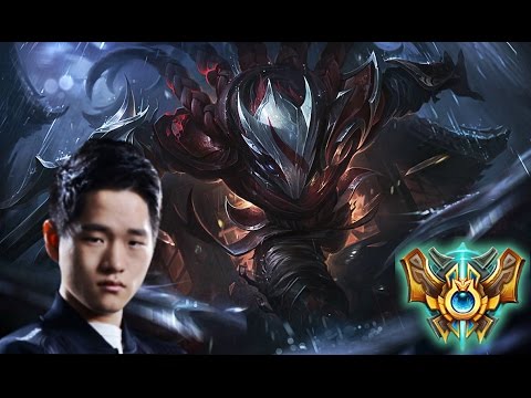 SSG CROWN SoloQ playing TALON vs KATARINA MID Ranked Challenger Korea.