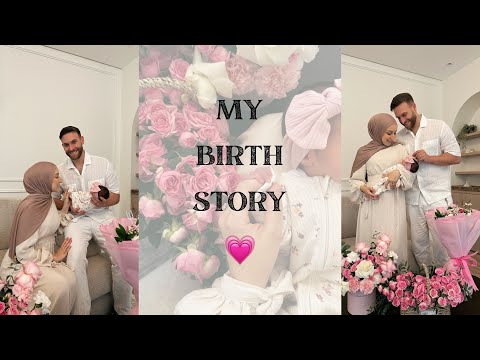 My BIRTH story! She’s finally here 🥹🍼💗
