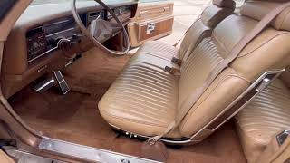 1976 Oldsmobile Toronado Interior Review