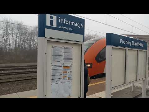 31WE i 2x EN64 na stacji Podbory Skawińskie