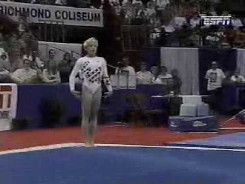 Amanda Borden - 1994 US World Trials - Floor Exercise