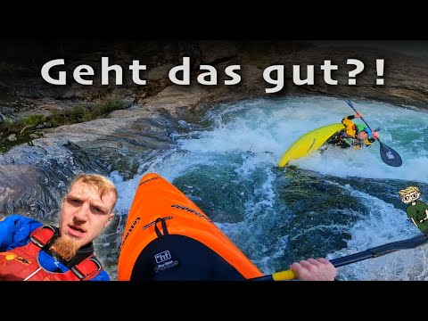 Der GEFÄHRLICHSTE Fluss Korsikas?! | Wildwasser Kajak Mittlerer Vecchio | Schmob