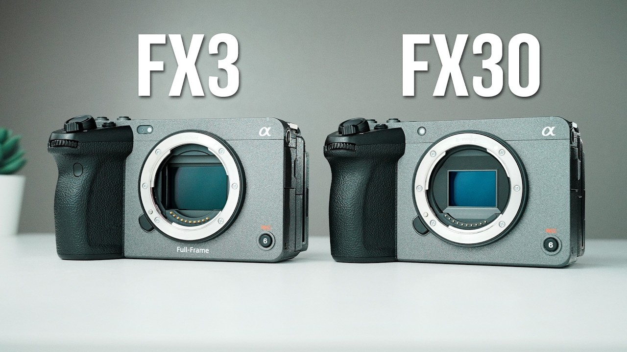 Sony FX3 vs FX30: Can You Tell the Difference?