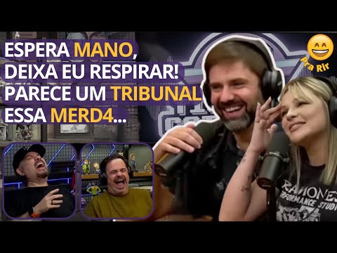 FÁBIO RABIN E CAMILA PINHEIRO no TICARACATICAST - Melhores Momentos...
