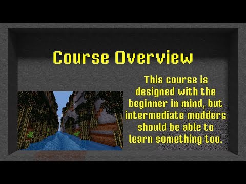 Course Overview | Minetest Modding Course