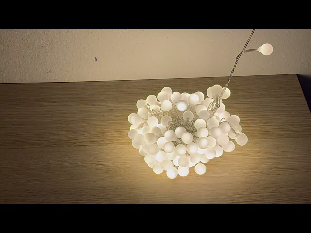 Vídeo relacionado con Jsdoin Cadena de Luces con Pilas, 20 LEDs 2M Alambre de Cobre Guirnaldas Luces Micro,Interior, Exterior, Boda, Fiesta de Navidad (Multicolor, 12 Piezas)