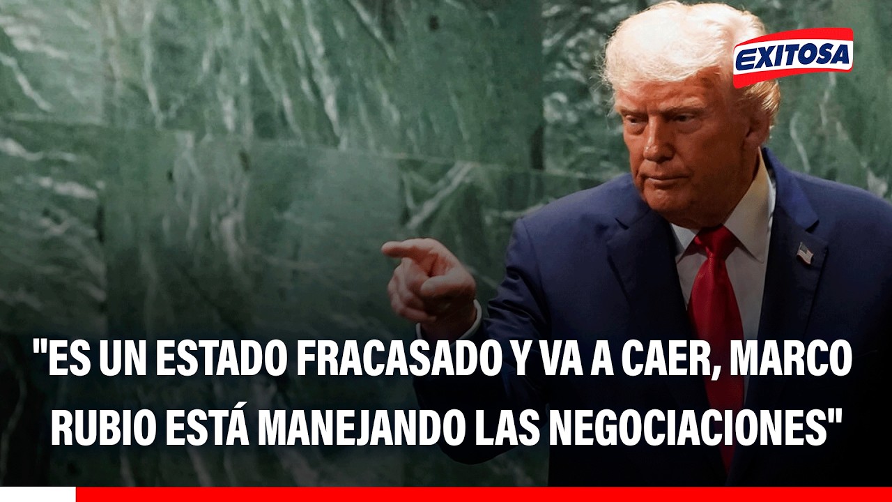 🔴🔵 Trump arremete contra régimen de Cuba en Asamblea General de la ONU
