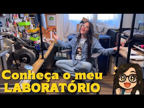 Tour pelo meu laboratório ! Todos os equipamentos indispensáveis no meu dia