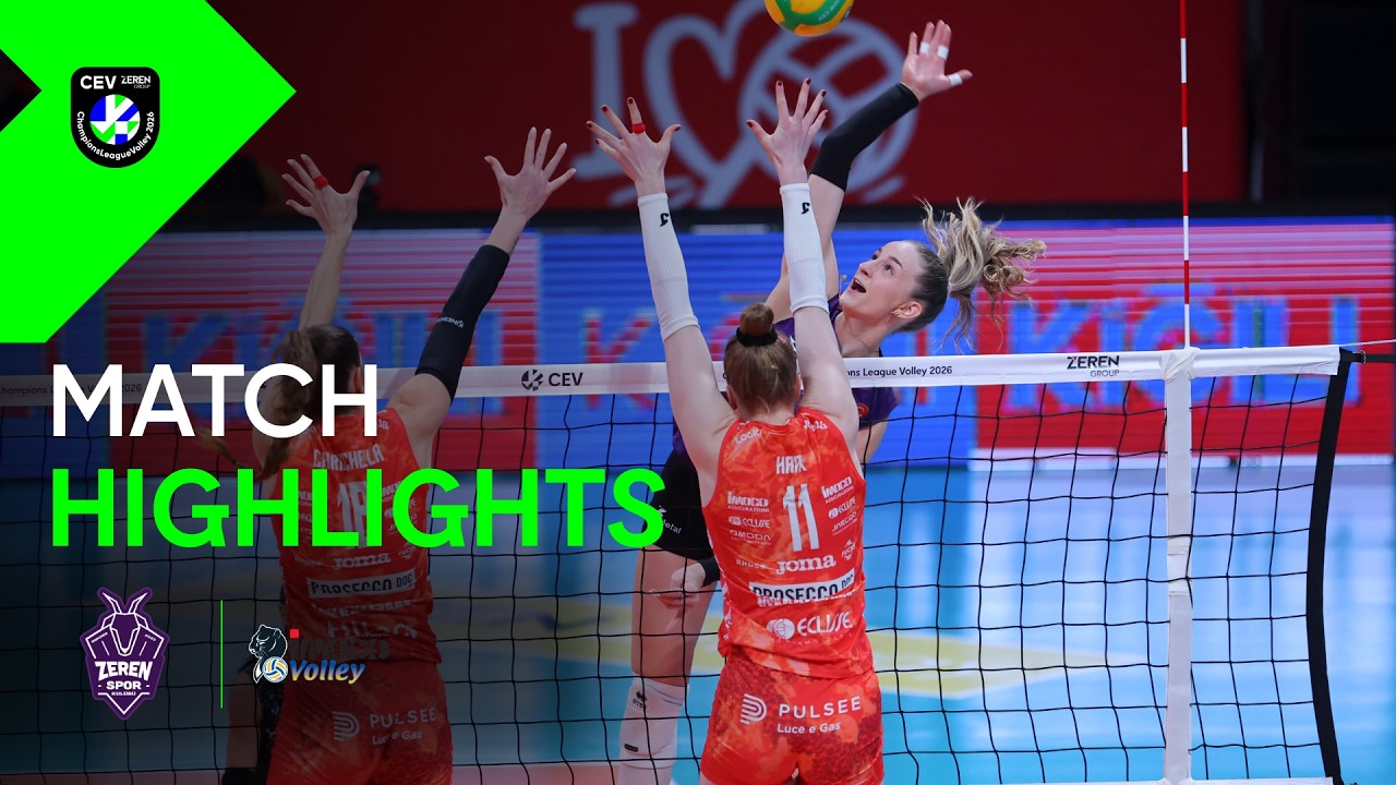 Highlights I Ankara Zeren Spor Kulübü vs. Carraro DOC CONEGLIANO | CEV Champions League Volley 2026