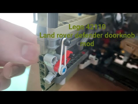 Lego technic 42110 Land rover defender doorknob [Mod]