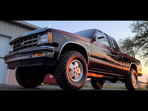 1986 Chevrolet S10 extended cab V6 4X4