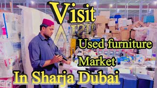 Visit Used furniture market in sharja Dubai | @ShobivlogsOfficial #shobivlogs