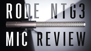 Video thumbnail for RODE NTG3 Shotgun Condenser Microphone Review / Test (Filmmaking, Voice Over, Youtube, and More) by Audio Hotline