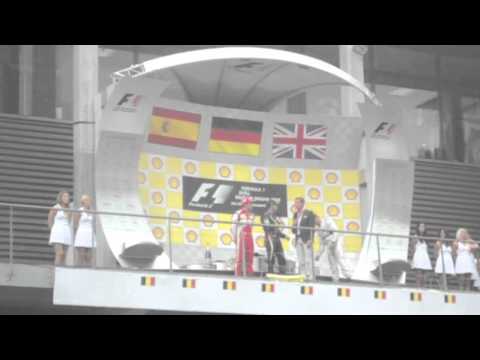 Забавен протест на Greenpeace на Гран При на Белгия  