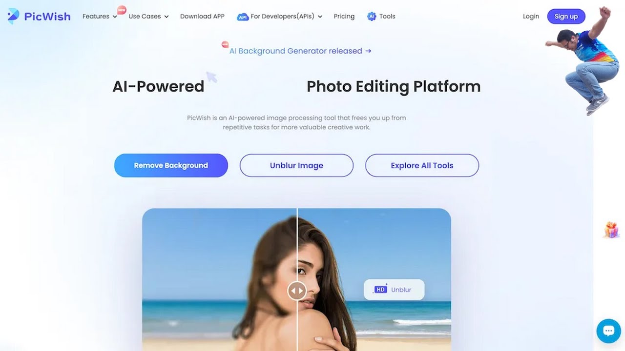 PicWish AI Photo Editor | Free Online Photo Editing Tools