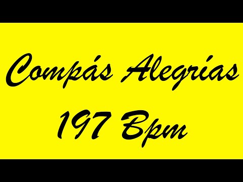 Compás Alegrías 197 Bpm - Bases Flamencas