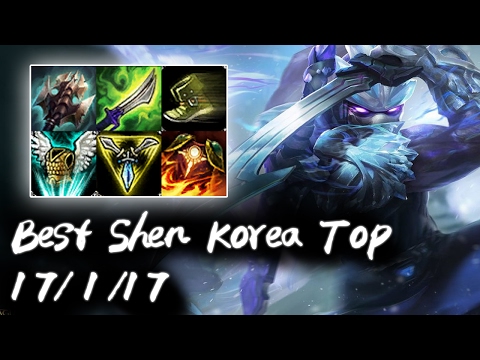 Best Shen Korea Top vs Fiora | Korea High Elo Replays