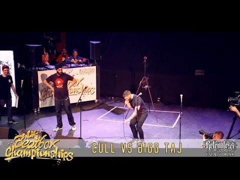 Cull VS Bigg Taj - Solo Quarter Final - 2015 UK Beatbox Championships