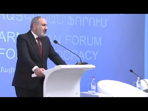#Ուղիղ. Նիկոլ Փաշինյանը մասնակցում է Ժողովրդավարության հայկական ֆորումին