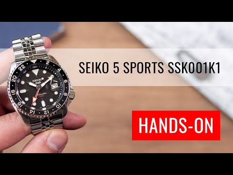 HANDS-ON: Seiko 5 Sports Automatic SSK001K1 GMT Series