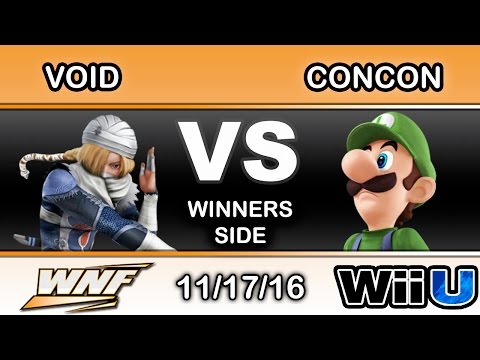 WNF 4.3 - CLG | VoiD (Sheik) Vs. SS | Mr. ConCon (Luigi) Winners Side - Smash Wii U